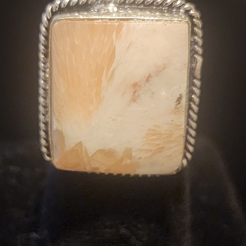 Scolecite Ring ♥️ - Picture 2 of 5
